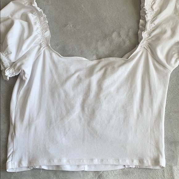 Garage cropped stretchy blouse - Picture 3 of 5